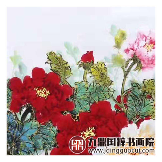 高云鹏《花鸟作品》68*68cm 花鸟斗方作品 餐厅/卧室挂画 商品图4