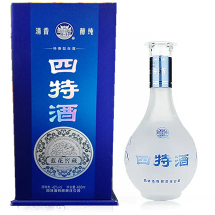 四特蓝花窖藏 42度 460ml 单瓶装