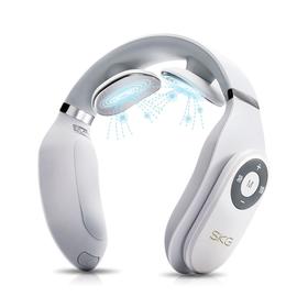 SKG 颈椎按摩器 颈部按摩仪 办公室护颈仪 热敷 电脉冲 升级新款手机操控 元旦 春节礼物 4098（二代蓝牙款）