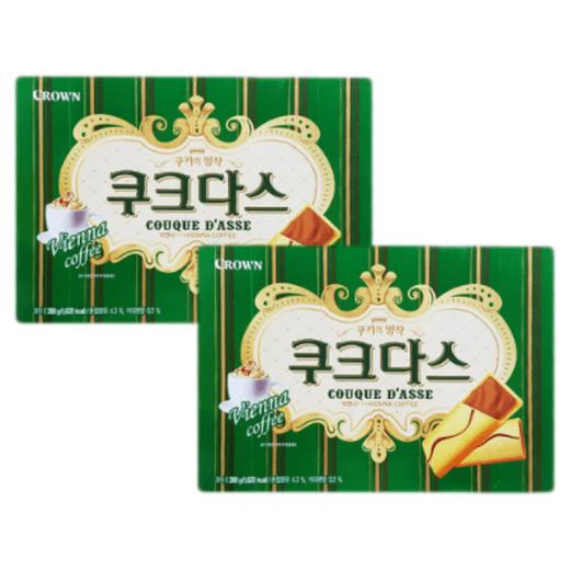 【2捆绑】克丽安 酷客咖啡蛋卷绿色288g 商品图0