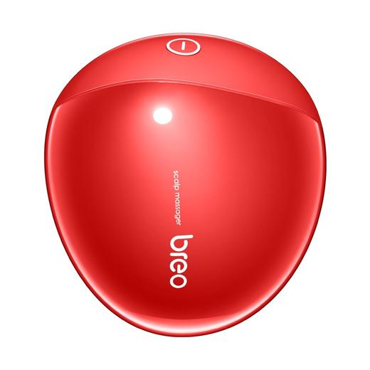 倍轻松（breo）头部按摩器Scalp Mini头皮按摩器按摩仪龙爪手按摩爪 红色 商品图2