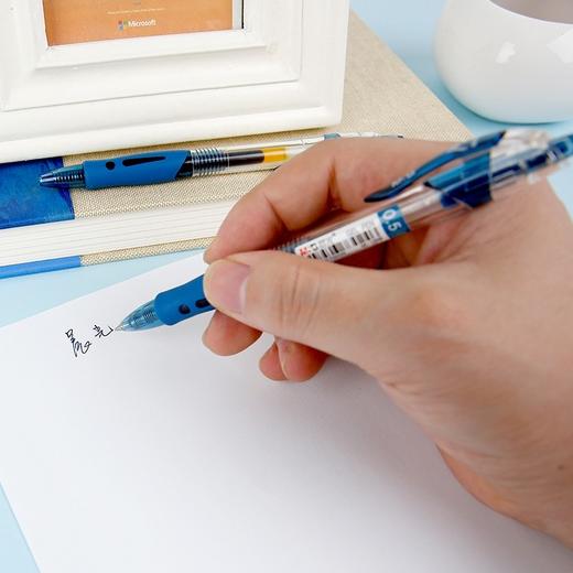 晨光GP1008按动中性笔办公会议 签字笔蓝黑医生处方水笔 商品图9