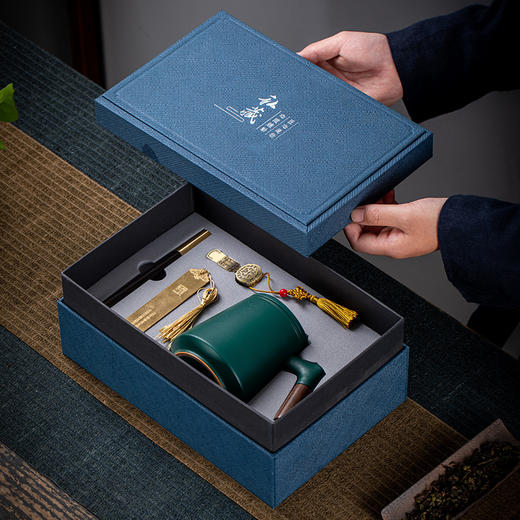 瓷皇叔丨商务送领导长辈老师父母员工节日礼物生日礼品公司年会定制印logo 商品图1