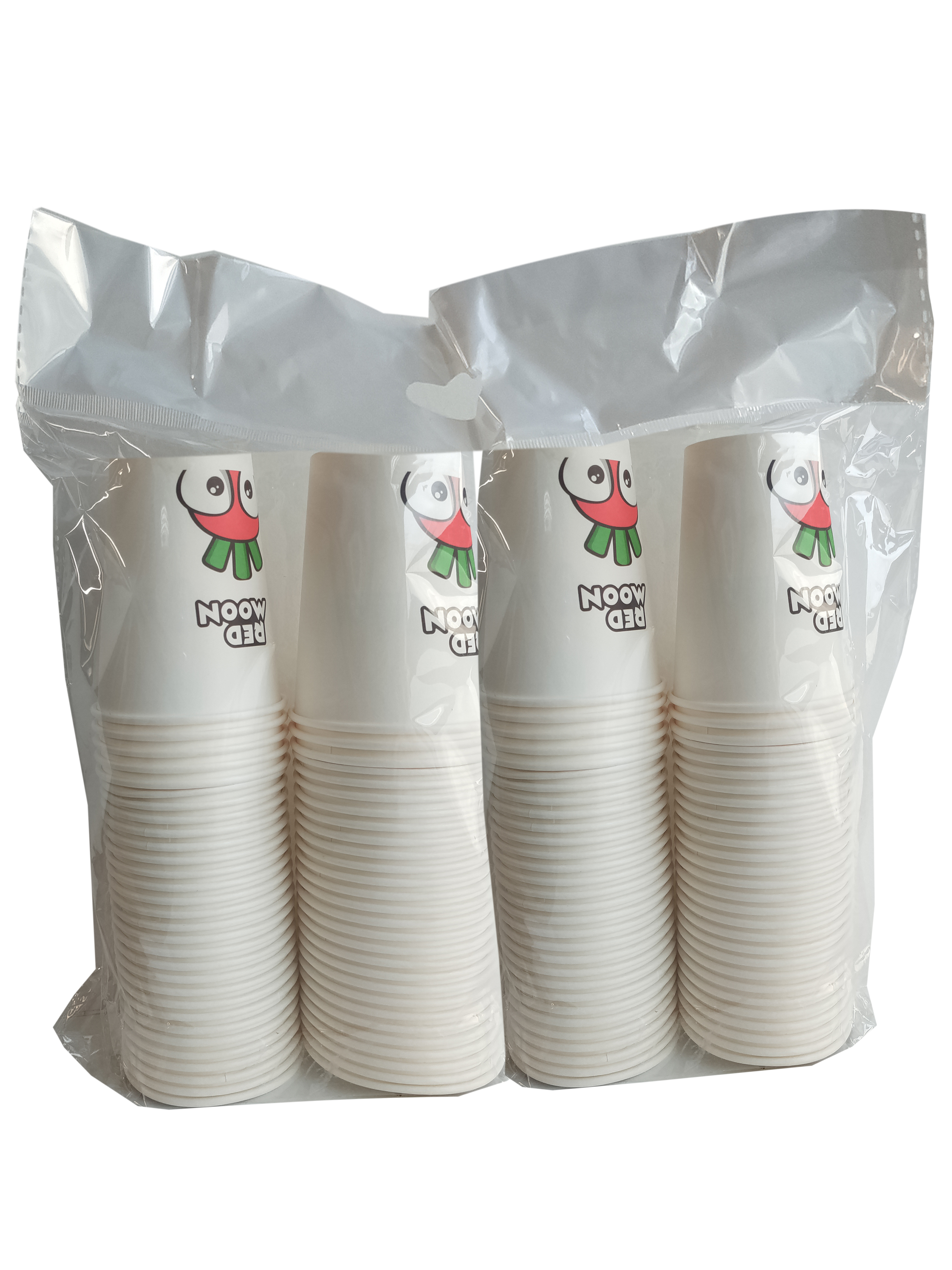 红月高端纸杯300ml/板100支
