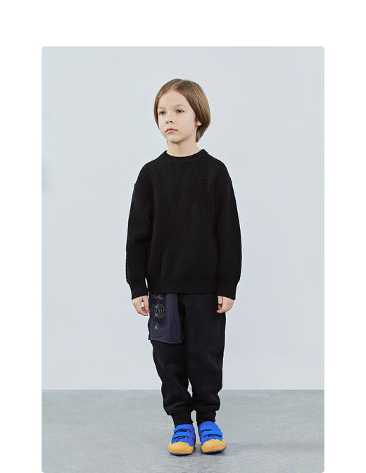 江南布衣童装针织衫男女儿童羊毛复古1J9820040 商品图10