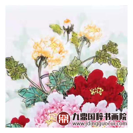 高云鹏《花鸟作品》68*68cm 花鸟斗方作品 餐厅/卧室挂画 商品图4