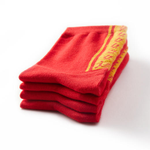 雅黛丽红袜子结婚情侣一对男女喜袜红色袜子短袜中筒袜本命年婚庆DYM06306/307/403/405 商品图4