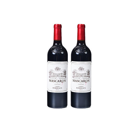 马克红波尔多干红葡萄酒（2瓶装） 商品图0