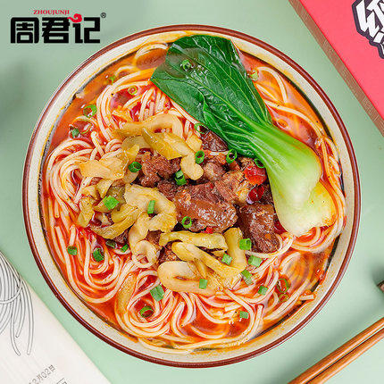 周君记重庆红烧牛肉面425g 商品图1