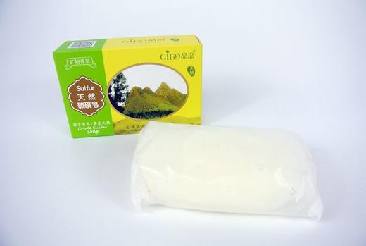 晶岛天然硫磺皂100g*6块 商品图3