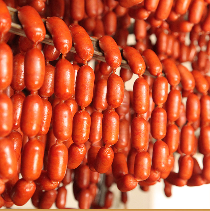 老白严选小香肠哈尔滨红肠蜜汁肉枣肠即食零食150g*2袋东北特产