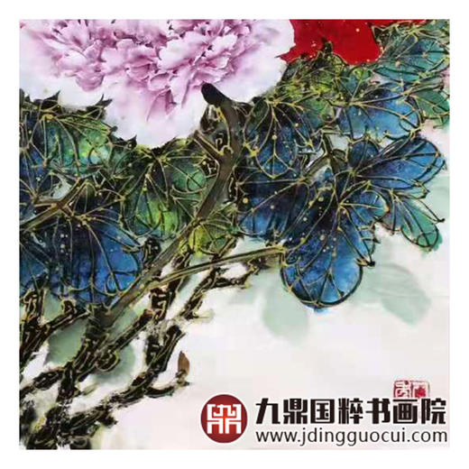 高云鹏《花鸟作品》68*68cm 花鸟斗方作品 餐厅/卧室挂画 商品图7