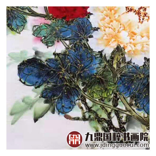 高云鹏《花鸟作品》68*68cm 花鸟斗方作品 餐厅/卧室挂画 商品图6