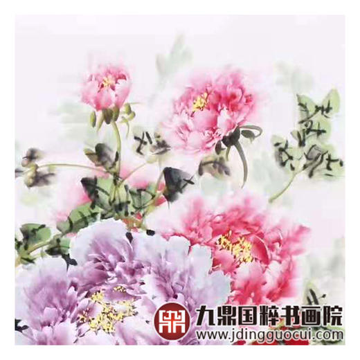 高云鹏《花鸟作品》68*68cm 花鸟斗方作品 餐厅/卧室挂画 商品图5