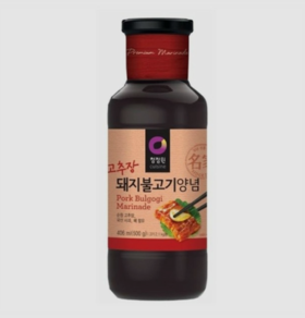 清净园烤猪肉酱청정원돼지고기볶음장