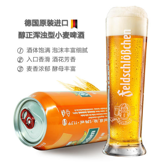 费尔德堡小麦啤酒500ml（8A) 商品图2