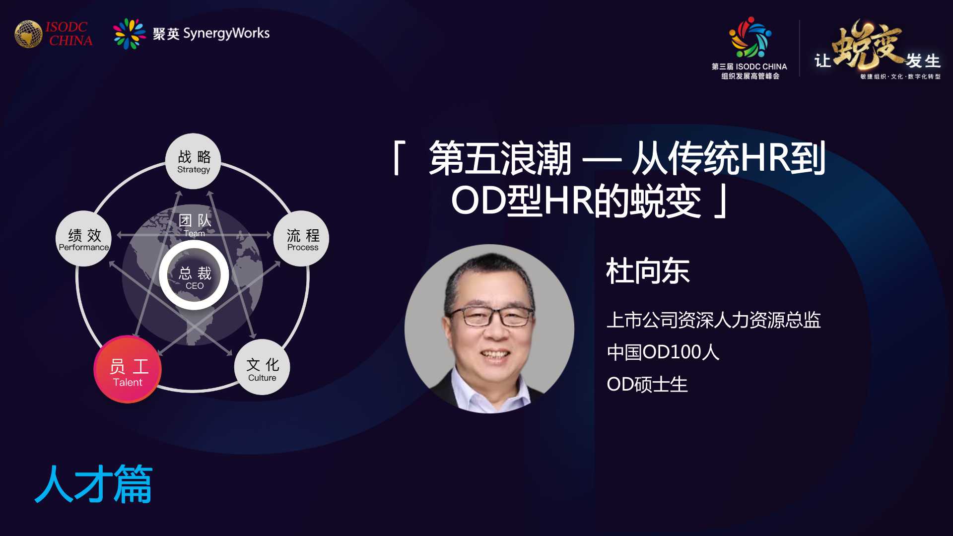 杜向东——第五浪潮：从传统HR到OD型HR的蜕变