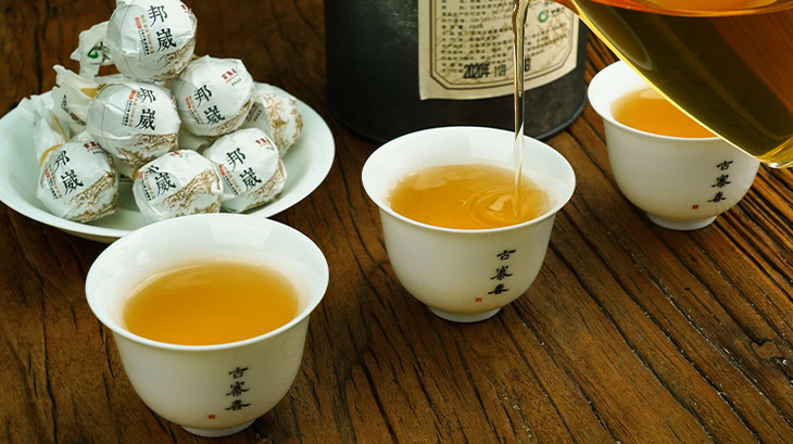 元旦疯狂购【邦崴】普洱茶生茶茶叶龙珠云南普洱茶区300年古树纯料