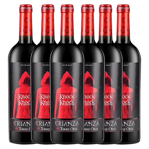 【假一赔十】西班牙进口小红帽陈酿干红葡萄酒 整箱6瓶*750ml包邮 商品图0
