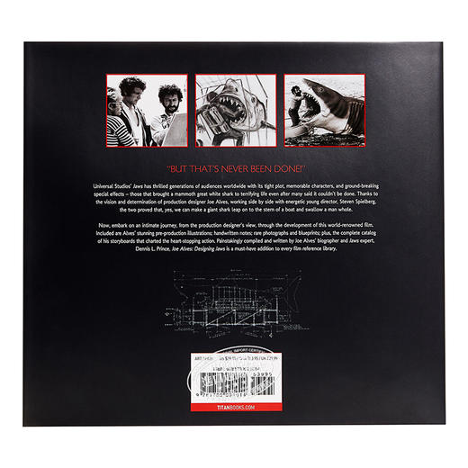 【中商原版】Joe Alves: Designing Jaws 英文原版 乔·阿尔维斯：设计大白鲨 经典惊悚电影 商品图1