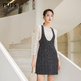 NUTS长袖连衣裙141103027B