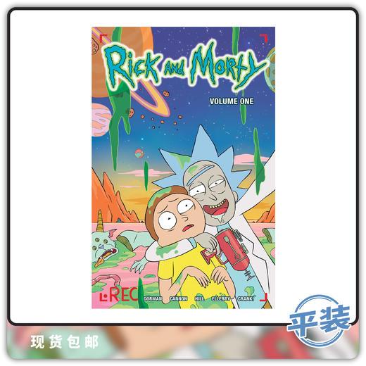 英文原版 瑞克和莫蒂 Vol 1 Rick And Morty 漫画合集 商品图0