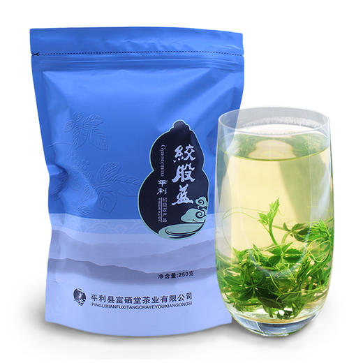 【常州馆】富硒堂正宗平利绞股蓝茶野生嫩芽七叶五叶平利绞股蓝养生龙须茶三高寸须250g 商品图4