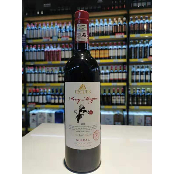 澳大利亚吉卡斯鹊喜西拉干红葡萄酒750ml