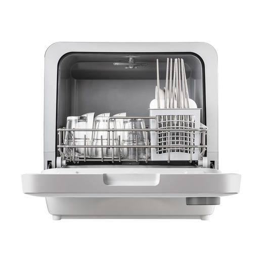 格力洗碗机 台式 强力去污 干爽净味 wqp4-04r 白色