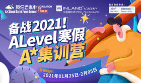 备战2021！A-level寒假A*集训营