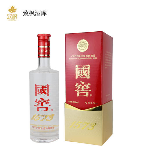国窖1573经典装 38度纯粮食高粱浓香型白酒500ml一箱6瓶 商品图0