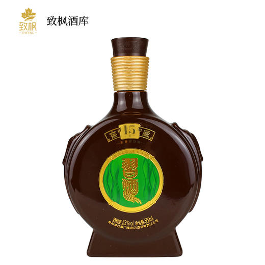 贵州习酒 窖藏酱香型白酒53度礼盒装十五年500ml一箱5瓶 商品图0