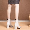 OLD-C3122冬季新款时尚百搭加绒系带粗跟短靴 商品缩略图3