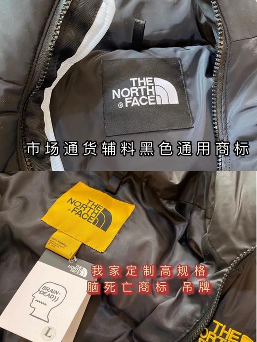 2020秋冬北面The North Face X Brain Dead 联名脑死亡涂鸦男女同款棉衣羽绒服棉服外套 商品图6