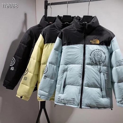 2020秋冬北面The North Face X Brain Dead 联名脑死亡涂鸦男女同款棉衣羽绒服棉服外套 商品图0