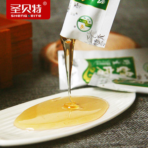 【常州馆】圣贝特便携独立袋装蜂蜜百花蜂蜜 12g*20袋 农家自产 商品图1