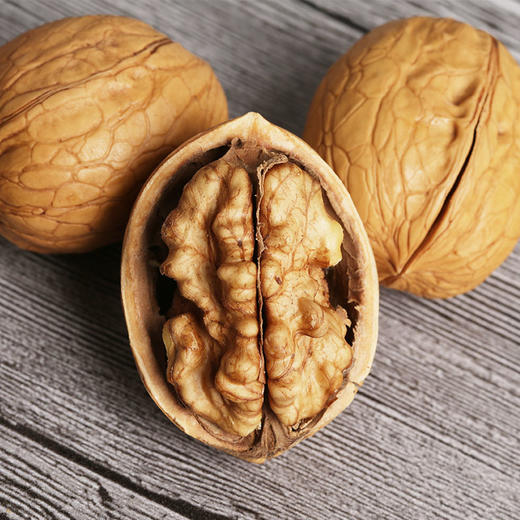 【常州馆】喜之源烤核桃新疆薄皮核桃纸皮奶油味手剥熟核桃新货500g 商品图1