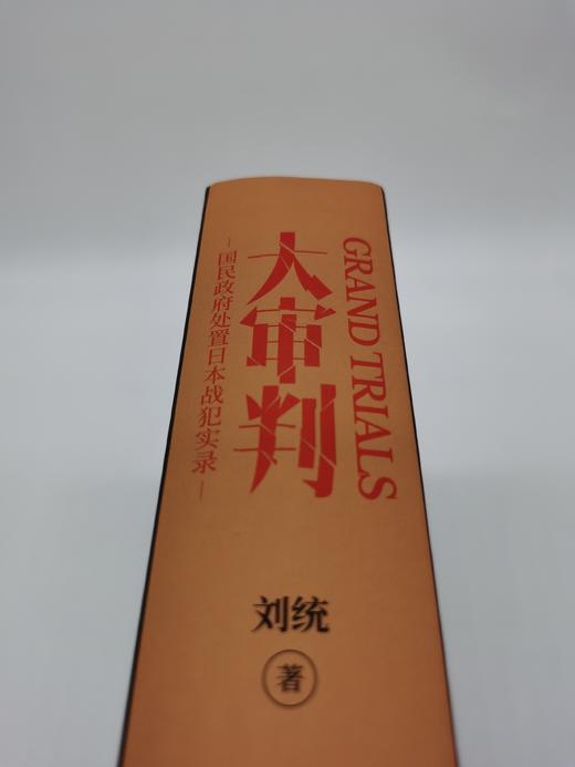 大审判：国民政府处置日本战犯实录 商品图1
