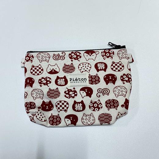 HUJI祤集pieton斜挎包风の花猫猫头 商品图0