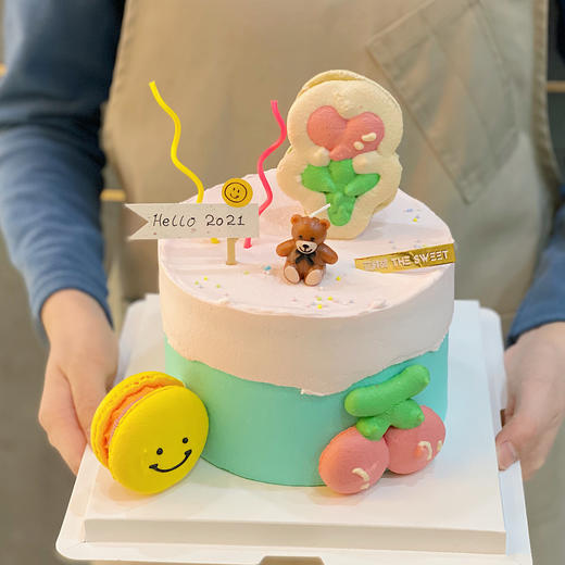 梦幻小熊花园 · 马卡龙蛋糕  带着可爱跨年 商品图0