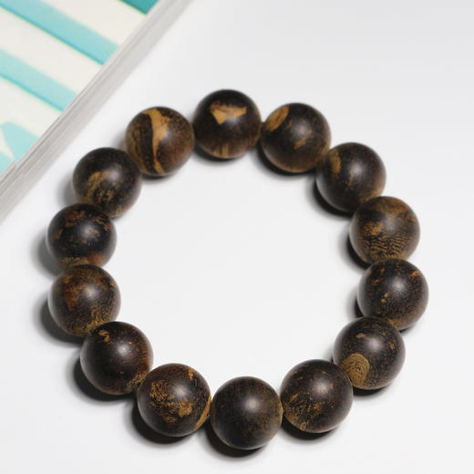 BD1225-3  文莱软丝沉水16mm手串-38.3g 商品图0