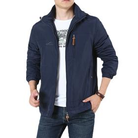 【服饰鞋包】*冬季加绒男士夹克 潮流保暖男式外套冲锋衣户外运动休闲男装