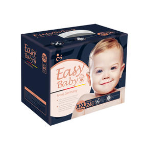 德国原装进口Easy baby 依姿蓝钻系列尿不湿XXL码24P拉拉裤