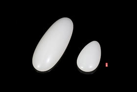 和田玉（羊脂白玉）挂件(接受镶嵌定制)