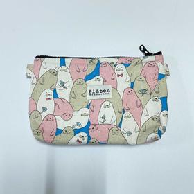 HUJI祤集pieton斜挎包插画小海豹