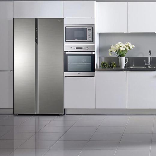 海尔(haier)冰箱双开门对开门双变频风冷无霜超薄节能电冰箱嵌入式大