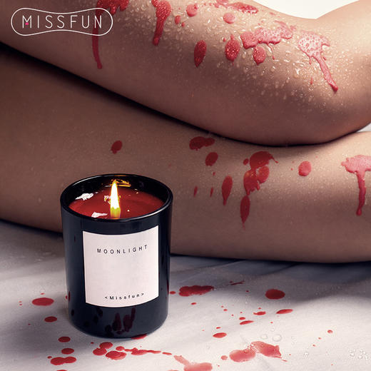 MISSFUN 丽娜情趣SM调情套装 zhen皮皮鞭手铐脚铐口球（包含低温蜡烛+一次性蜡烛+刮蜡板） 商品图6