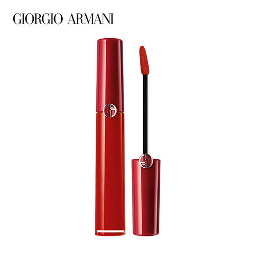 阿玛尼 传奇红管丝绒哑光唇釉6.5ml 显白保湿口红礼物405番茄红 商品图3