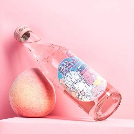 汉口二厂樱花风味水蜜桃果汁饮料恋爱soda汽水275ml 商品图1
