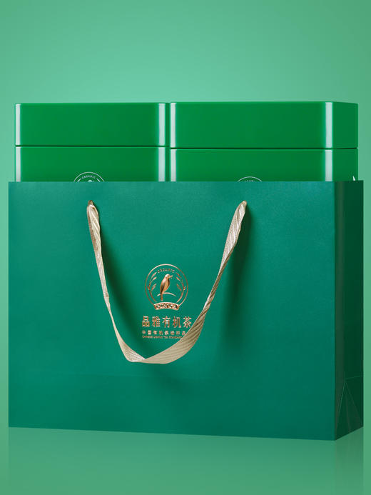 品雅有机绿茶 贵州高山绿茶 浓香耐泡 罐装 商品图7